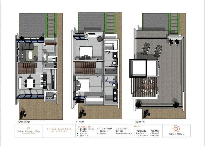 Ferienhaus 2bd Tulum Country Clubpga Golfmid Termgrocery